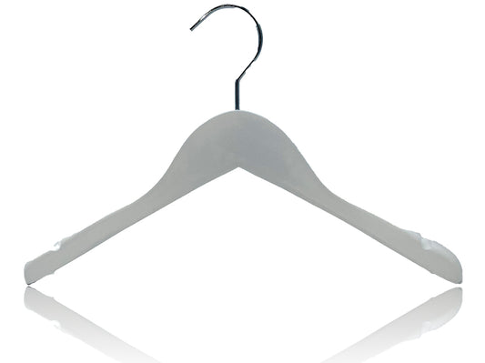 PLBL - Cintre en bois épaules avec encoches pour chemises robes et vestes