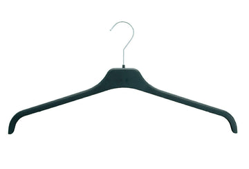 BT - Cintre plastique noir pour robes et chemises femme et homme