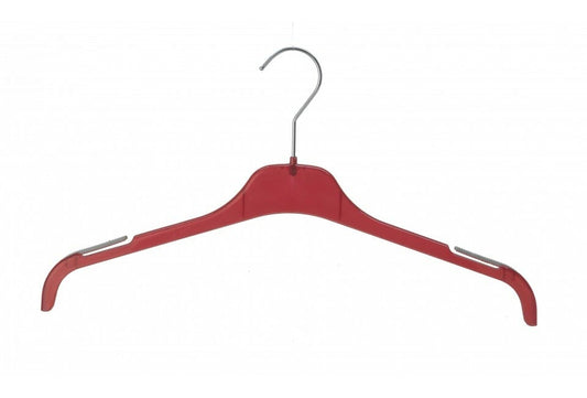 Cintre en plastique avec encoches antidérapante pour robes et chemises (BMS)