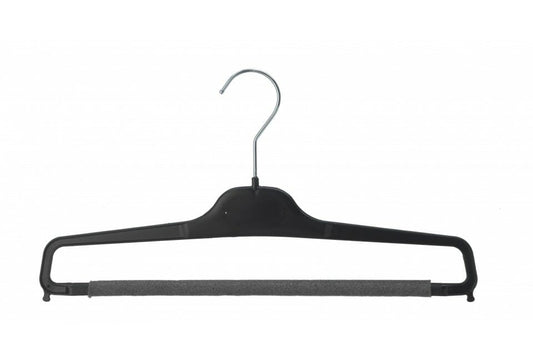 Cintre en plastique avec barre mousse pour pantalon plié (P38 MOUSSE)