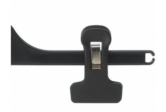 Cintre en plastique avec pinces pour jupes et pantalons - antivol hôtel (CAPG-HOTEL)