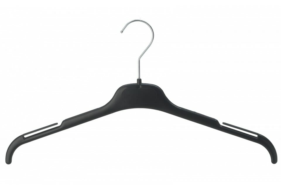 Laloona - Lot Cintre Enfant (22 Pièces) - Cintres Bebe en Plastique Extra Fin pour Vêtements Bébés - avec Barre Antidérapante pour Pantalon - Blanc