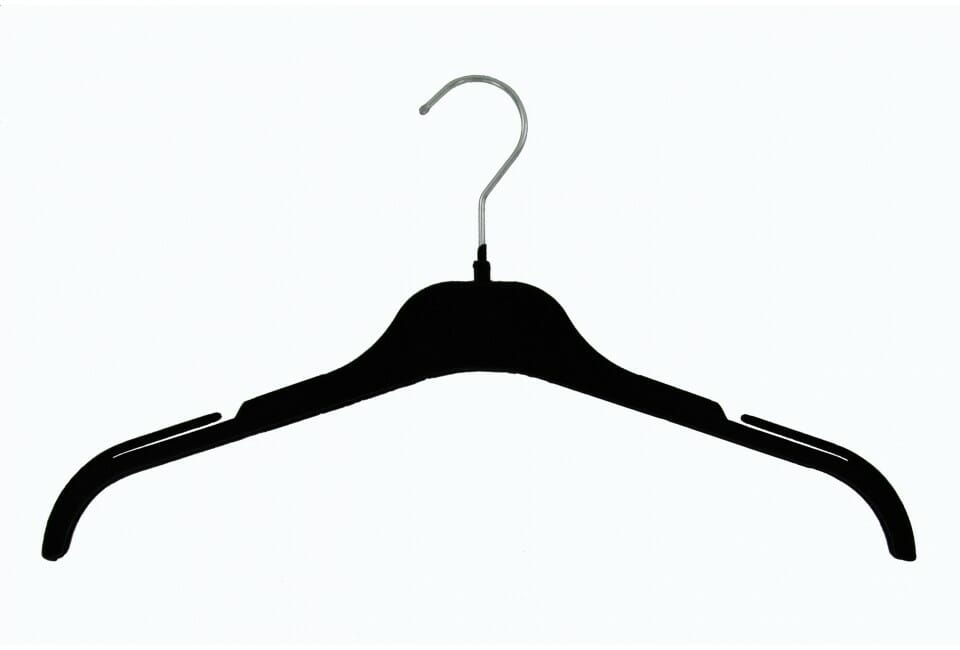 ECOVEL - Cintre en velours avec encoches et barre pour chemises robes et  ensembles - Le Cintre Francais